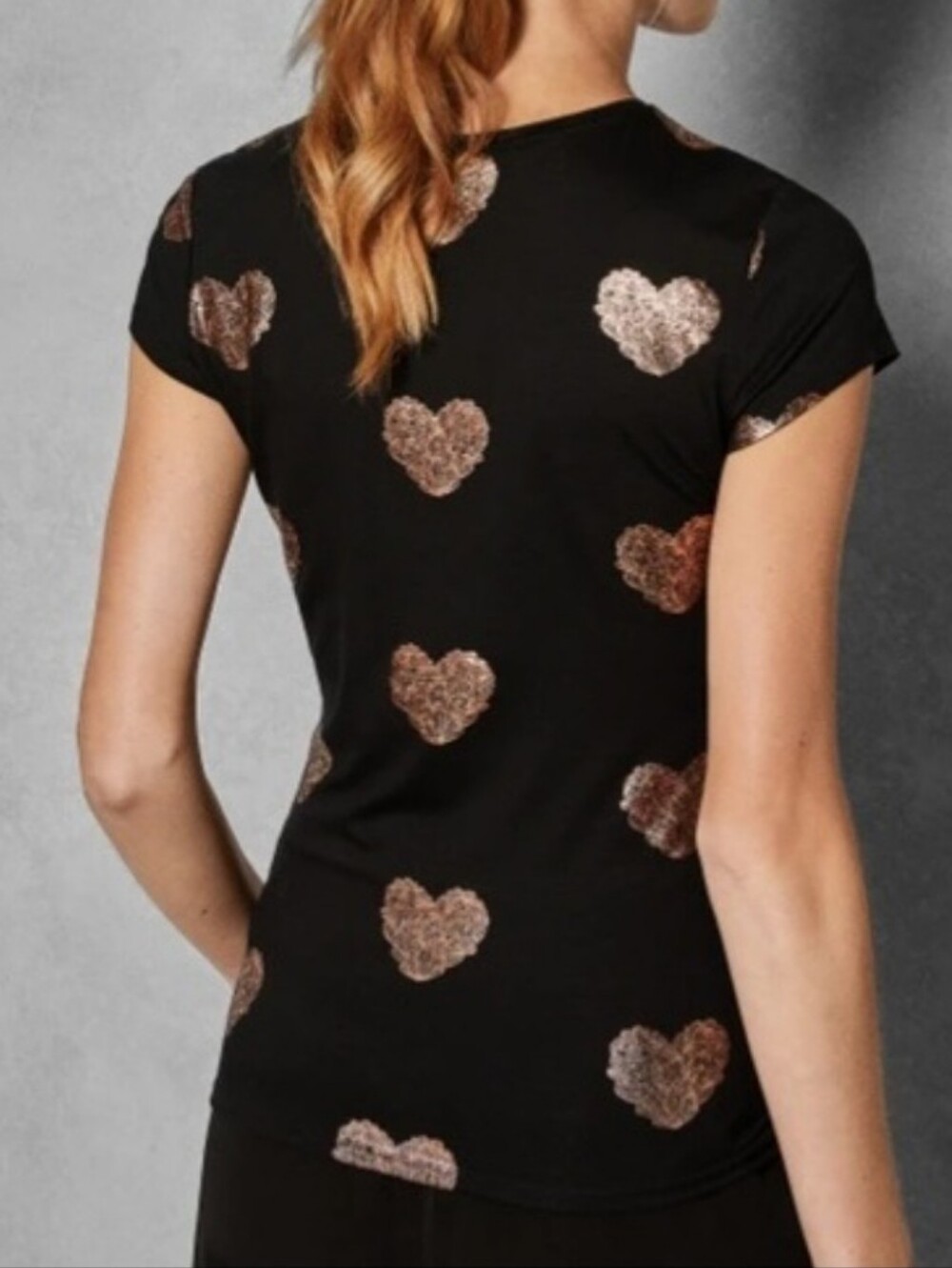 Ted Baker London Joyous Filled Hearts Tee s2 - Picture 3 of 10